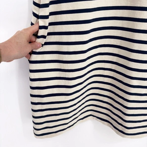 Marc Jacobs Navy and White Striped Nautical Dress with pockets! - Picture 7 of 10